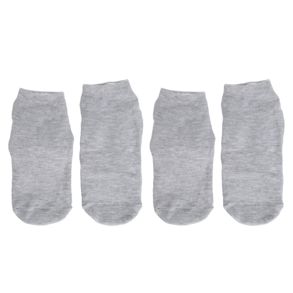 2 Pairs Short Elastic Sports Socks Prevent Slipping Breathable Athletic Low Cut Socks for Elderly