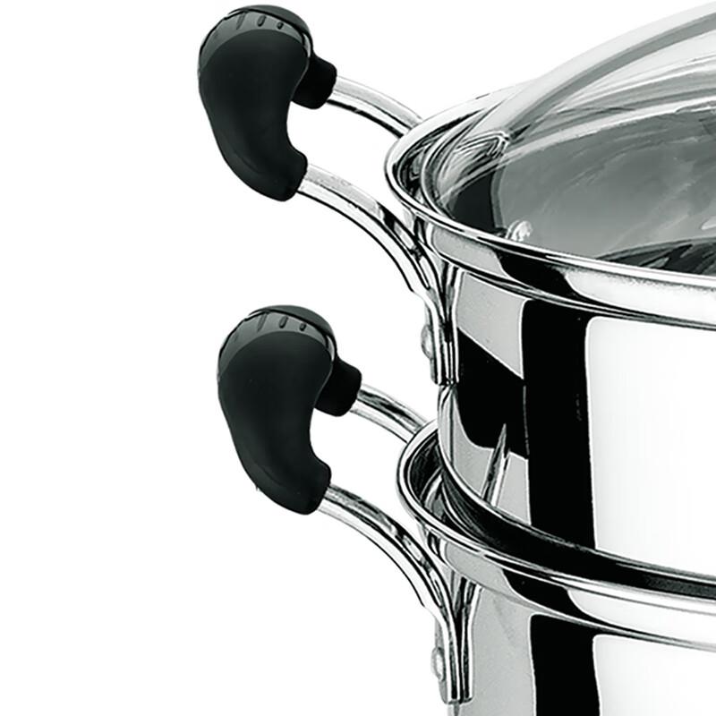 Deshilaung 26cm 304 Edelstahl Dampfgarer