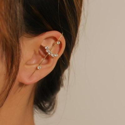 Boucles d'oreilles Cubiques Aano Hook Party Dress-Up Bling Femme