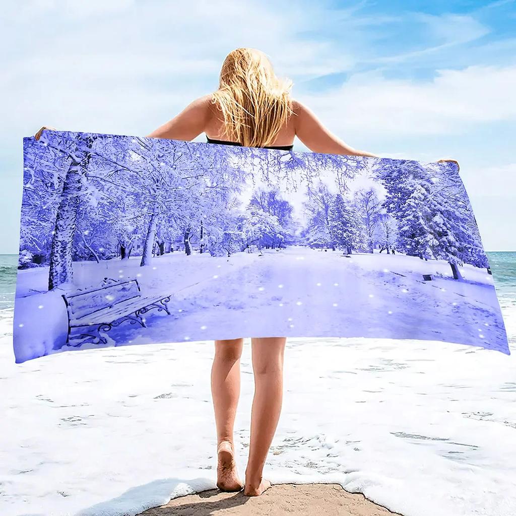 Sand Free Beach Towel Quick Dry Pool Towel,Large Beach Blanket,Lightweight Ultra Soft Highly Absorbent Bath Towel for Travel