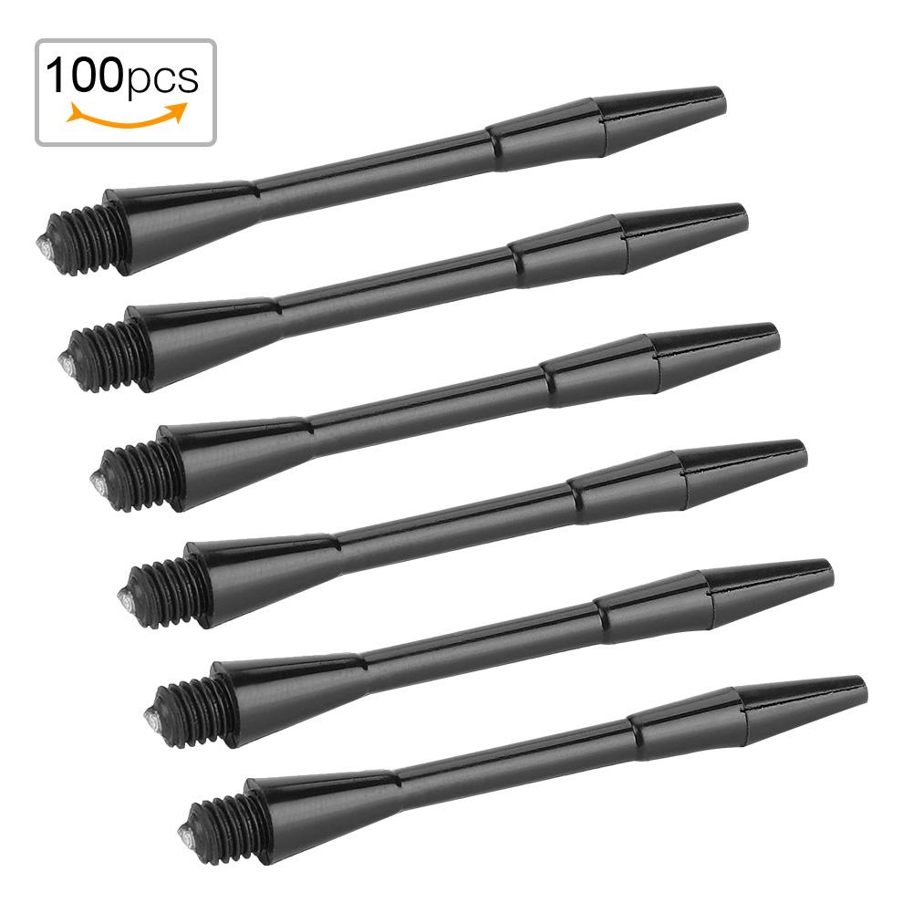 100 Stück Starke Robuste Dart Schäfte Stäbe Kunststoff PP Nylon Stange