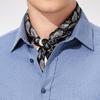 Antonio Men's Herringbone Brushed Cotton Long-Sleeve Shirt