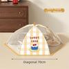Reusable Foldable Food Cover Dustproof Lightweight Kitchen Food Tent Breathable Durable Table Food Cover Dining Table