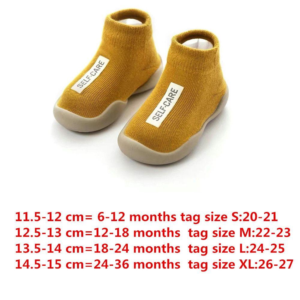 Winter 6-30 Months Soft Toddler Kids Slippers Socks Baby Toddler Shoes Anti-slip Cotton