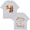Shakira Las Mujeres Ya No Lloran 2026 Tour Print T-shirts Men Women Fashion T-shirts Casual Cotton Oversized Vintage T-shirts