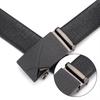 Men's Genuine Leather Automatic Buckle Belt - Top Layer Cowhide, Alloy, Fashionable, Versatile, Casual.