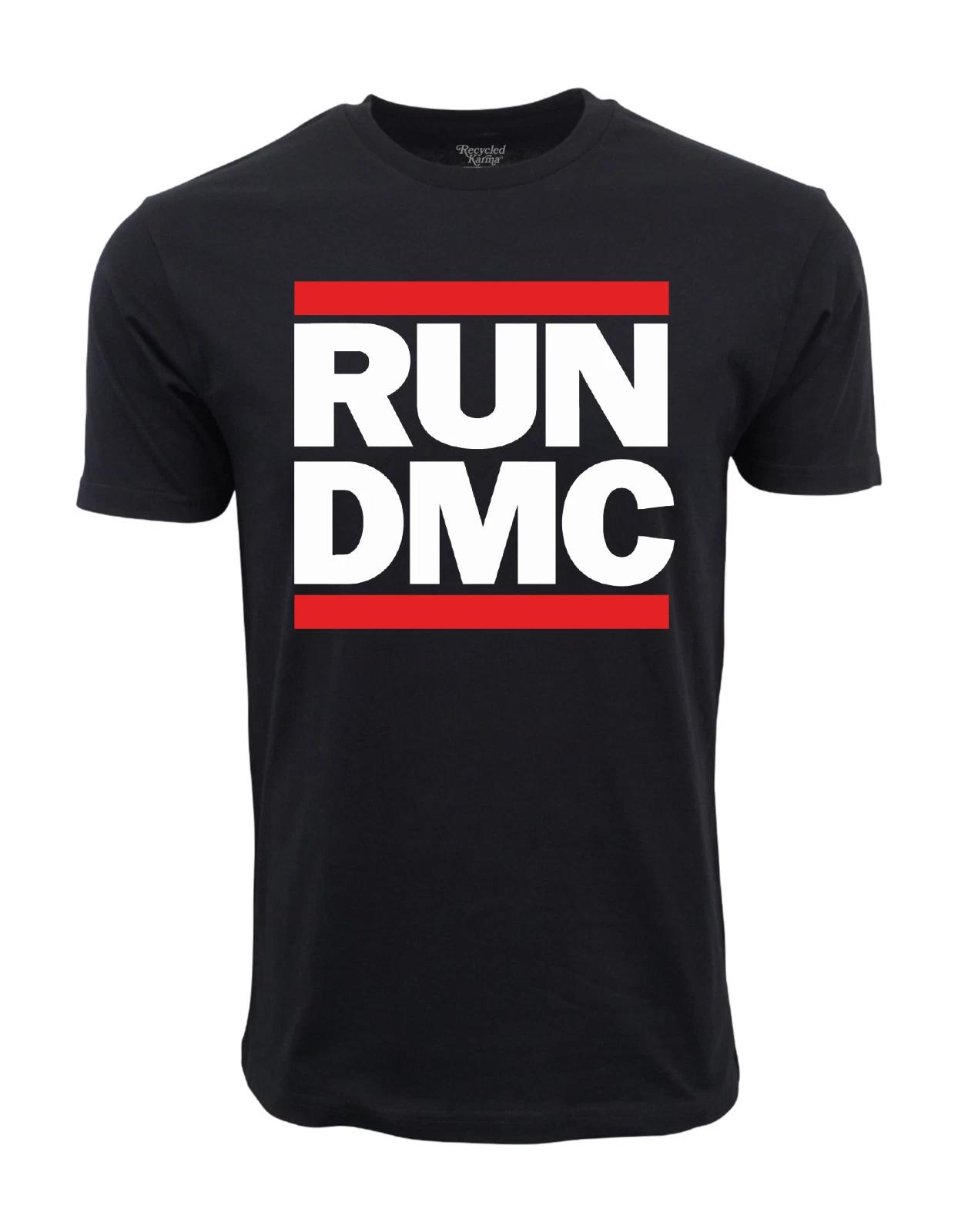 Unisex Adult Casual Graphic R Dmc LOGO Graphic T shirt T-Shirt S