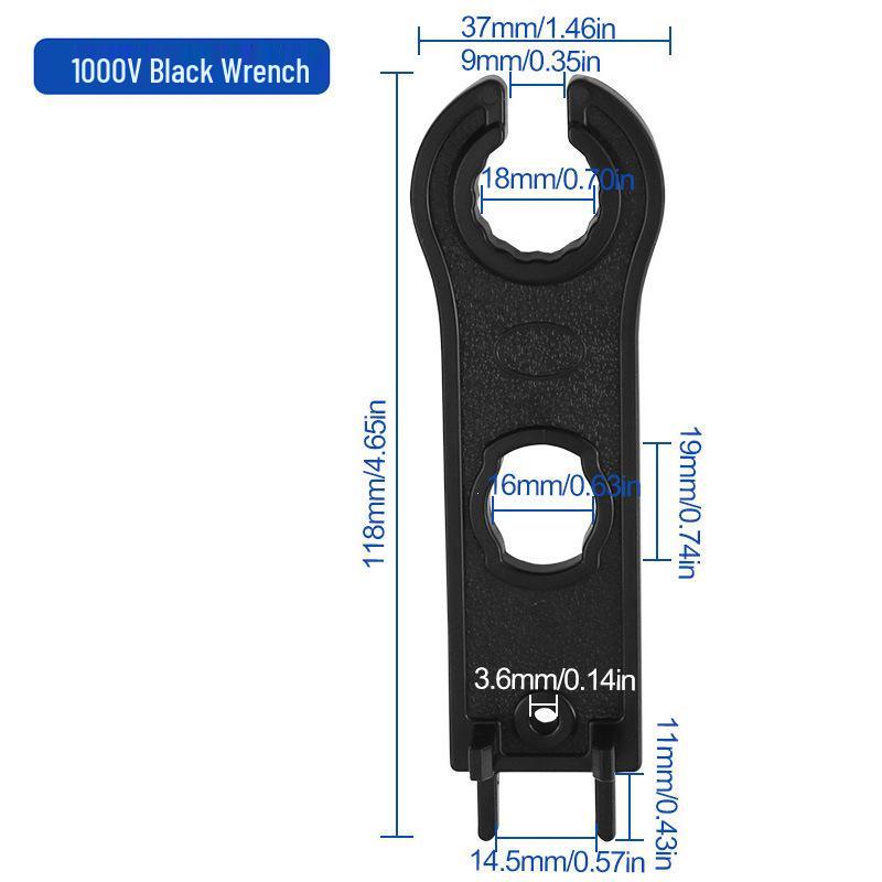 Solar Panel Photovoltaic Connector Wrench for Male/Female Connectors