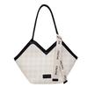 Damentasche mit großem Fassungsvermögen, neue Mode, Schulter-Tragetasche mit Kontrastfarbe, Sommer-Trend, Pendler-Achseltasche