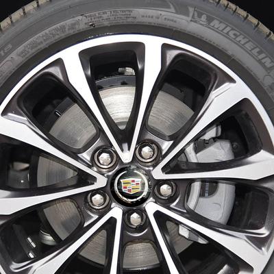 4pcs 56mm Wheel Center Sticker Car Logo Badge for ATS CTS DTS STS SLS SLR XLR BLS Seville Escalade Tiburon CT6