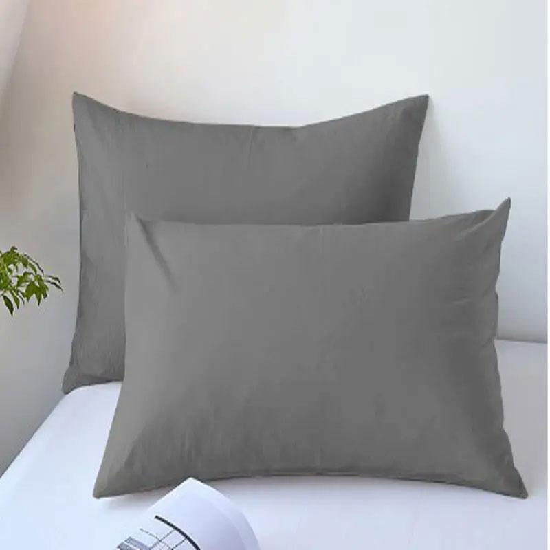 2pcs Brushed Pillowcase, Soft Breathable Pillowcase, Premium Quality Pillow Covers For Bedroom Sofa Home Decor, Without Pillow