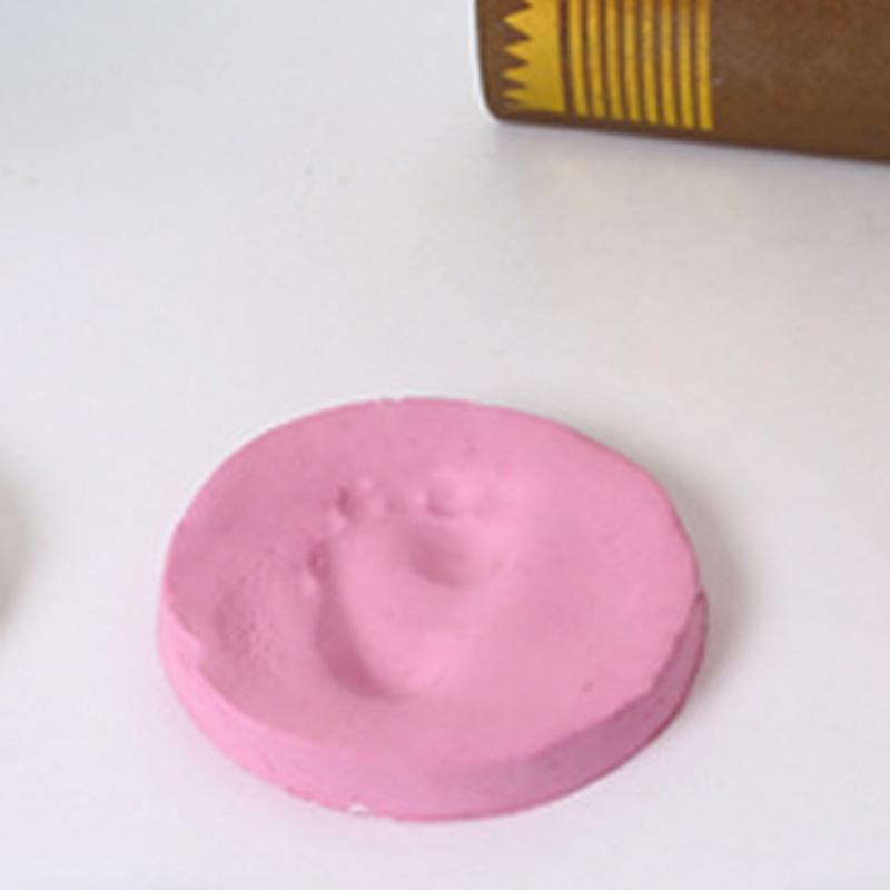 Baby Handprint Mud Commemorative Baby Hand And Foot Print Mud Newborn Handprint Footprint Making Handprint