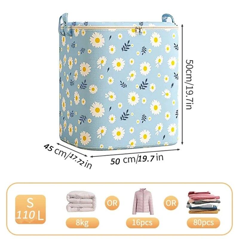 

Складная коробка для хранения одеял, стеганая сумка больших размеров, пододеяльник, органайзер для одежды, нетканый шкаф, органайзер для гардероба