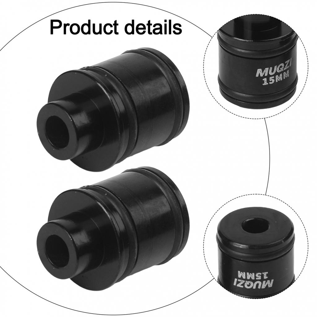 15 Turn to 9mm Quick Release Bicycle Hub Adapter Lightweight Design