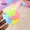Stress Relief Lollipop Toy Colorful Squeeze Multicolor Candy Sensory TPR Pinch Decompression Simulated Food Fidget