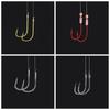 20pcs with Barb Barbed Fishing Hooks Hand Fishing Hooks for Carp Grass Carp Crucian Fishing Snapper