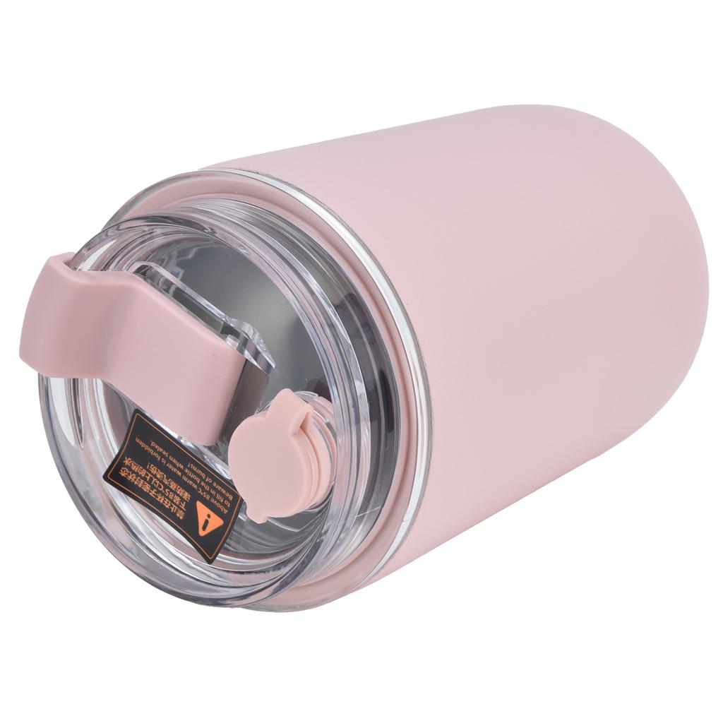 280ml Kaffee Tasse Haushalt Tragbare Große Kapazität Silikon Edelstahl Vakuum Glaskolben für