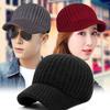 Crochet Knit Baseball Cap for Sun for Protection Brim Outdoor Sports for Snapbac