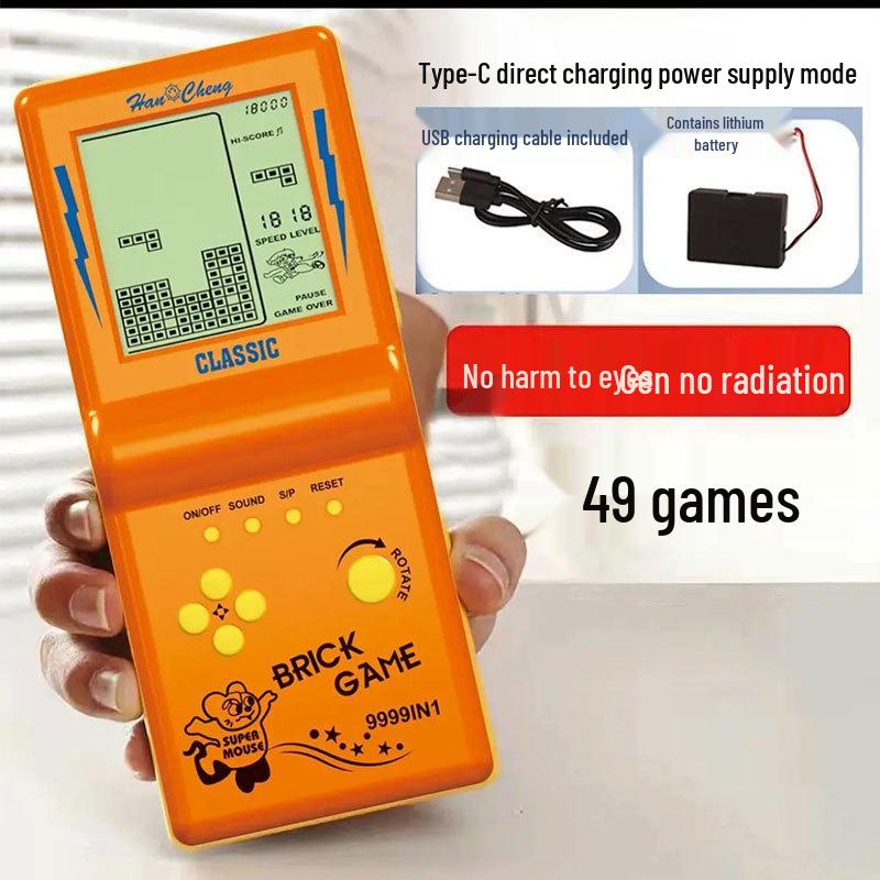 

Классическая ретро портативная игровая консоль Тетрис 3,5 дюйма для детей