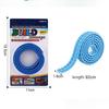 8colors 92cm Soft Tape Children's Toy Building Blocks Strip Compatible with Lego Small Particles DIY Toys Free Cut