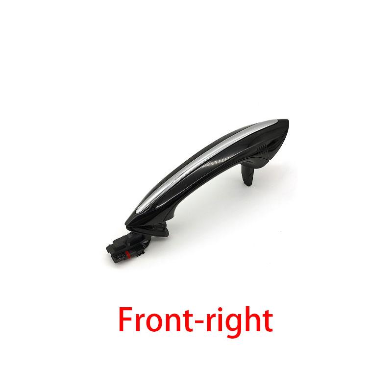 Black White Car Exterior Comfort Access Door Handle For BMW 5 7 Series F01 F02 F06 F10 520d 520i 525d 528i 530d 530i 51217231931