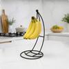 Metal Banana Hanger Prevents Bruising Kitchen Organizer Sturdy