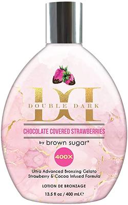 Brown Sugar Double Dark Choco Covered Strawberries 400ml