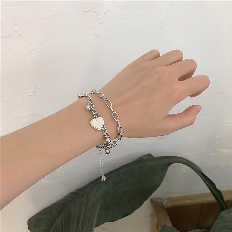 Bohemian Style Multi-Layer Stainless Steel Love Bracelet