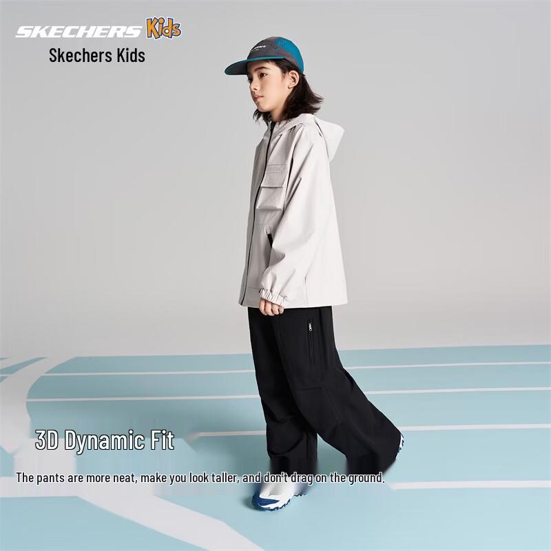 Skechers Kids' Windproof Water-Repellent Softshell Sport Pants