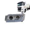 Modified Dual-Lens LED Headlights with Electronic Turn Signals for KAMAZ/MAZ Headlight Assembly