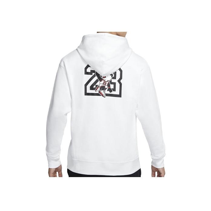Jordan Casual Sport Drawstring Hoodie Pullover Men Tops Summit-White DH4344-121