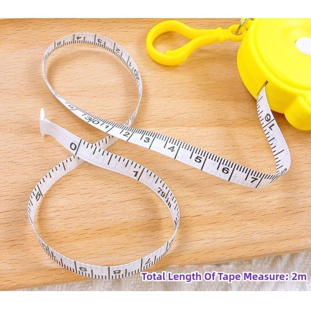 Soft Leather Cat Paw Ruler Big Mouth Design 2M Tape Measure Clothing Tailor Ruler  Home Use