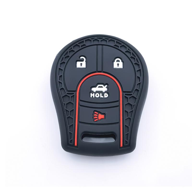 

Remote 4 Buttons Car Key Silicone Case Cover Shell For Nissan Maxima Versa Altima Sentra Tiida Armada X-Trail