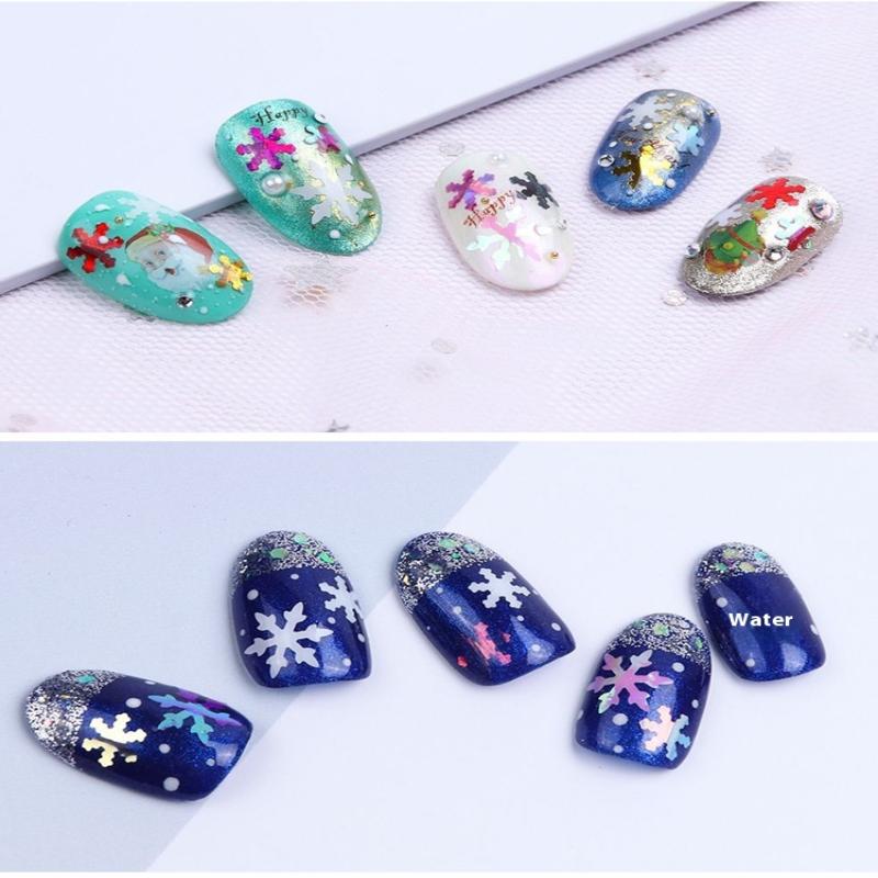 1 Box Halloween Ghost Pumpkin Shape Holographic Festival Glitter Sequins For Diy Making Art Craft Nail Decoration Accessories