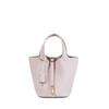 [New] High-quality First-layer Cowhide Niche Vegetable Basket Handbag Female, Genuine Leather Large-capacity High-end Bucket Bag