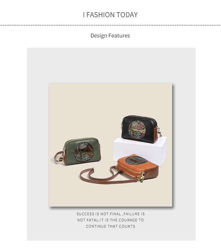 2025 Autumn Retro Minimalist Chinese-Style Handbag: Women's Trendy Small Square Crossbody Bag