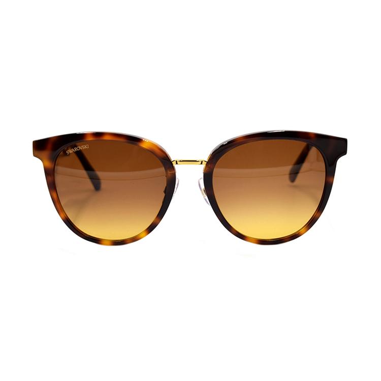 Swarovski Modern Vintage Style Acrylic And Metal Butterfly Sunglasses Women Sunglasses SK0317-D-52F
