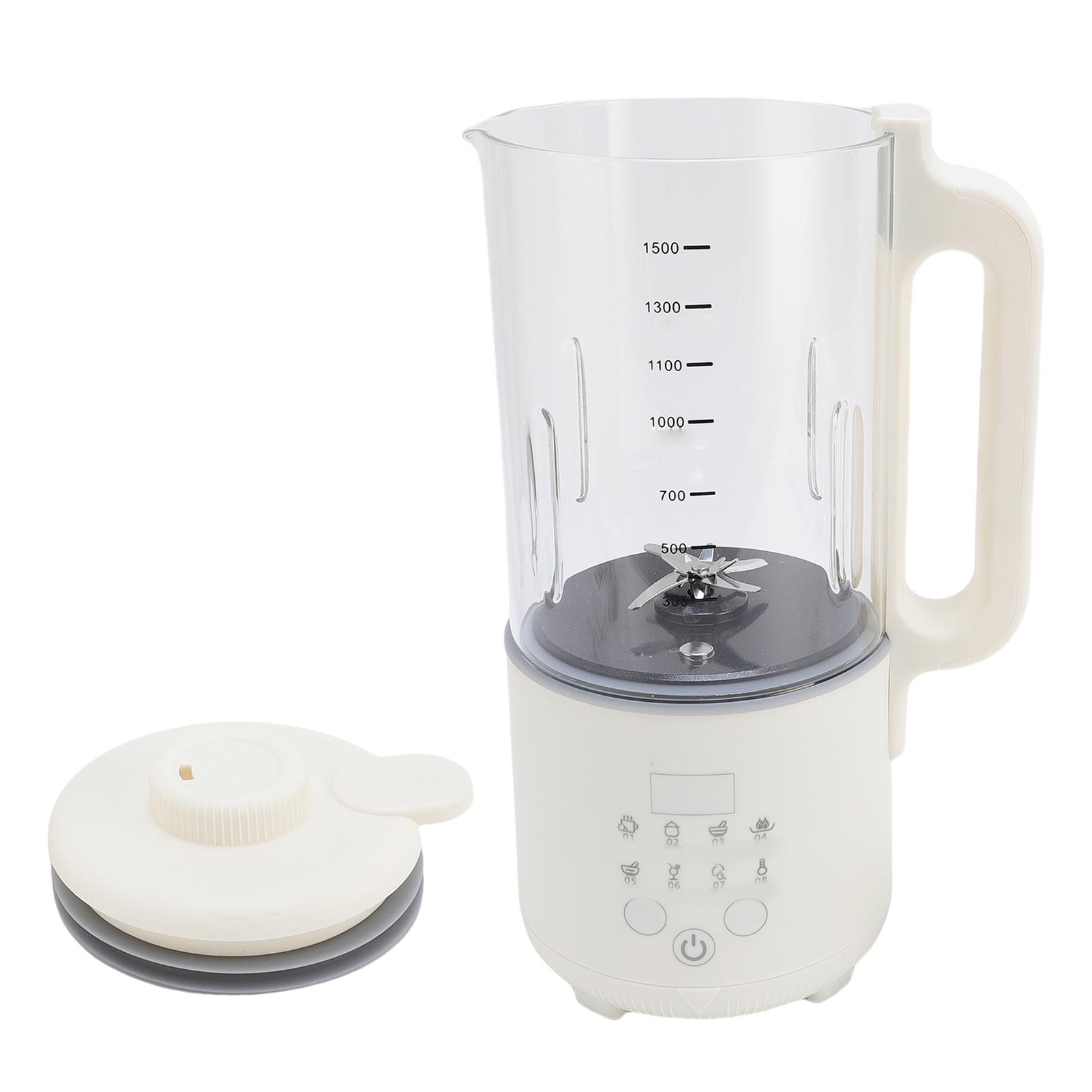 

120 Вт 1500 мл Машина для приготовления соевого молока Многофункциональная Маленькая Миниатюрная Автоматическая Машина для приготовления орехового молока Блендер для дома Вилка ЕС 220 В L