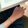 Star Vintage Trendy Ring Crafted From 925 Silver With A Distressed Look For Couples