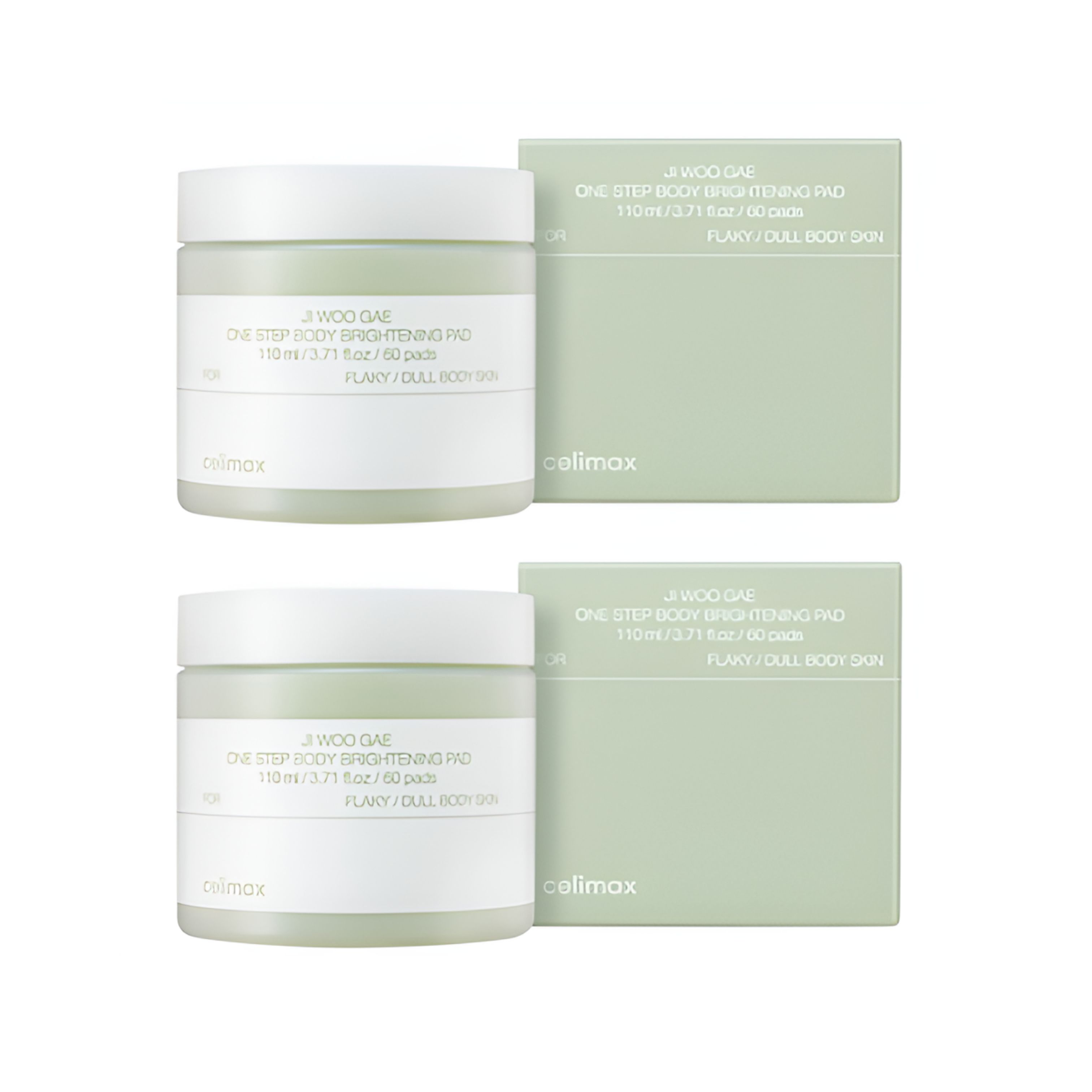 celimax One Step Body Brightening Pad 2-Pack Special Set (60 Pads + 60 Pads)