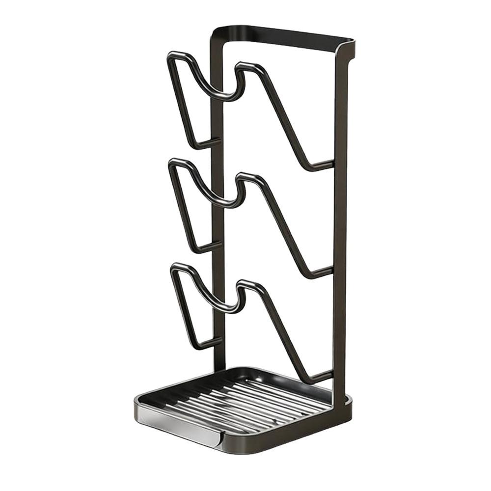 Multifunctional Pot Lid Rack Spoon Rest Stainless Steel Cutting Board Storage Rack Utensil Placement Rack Kitchen Accessories