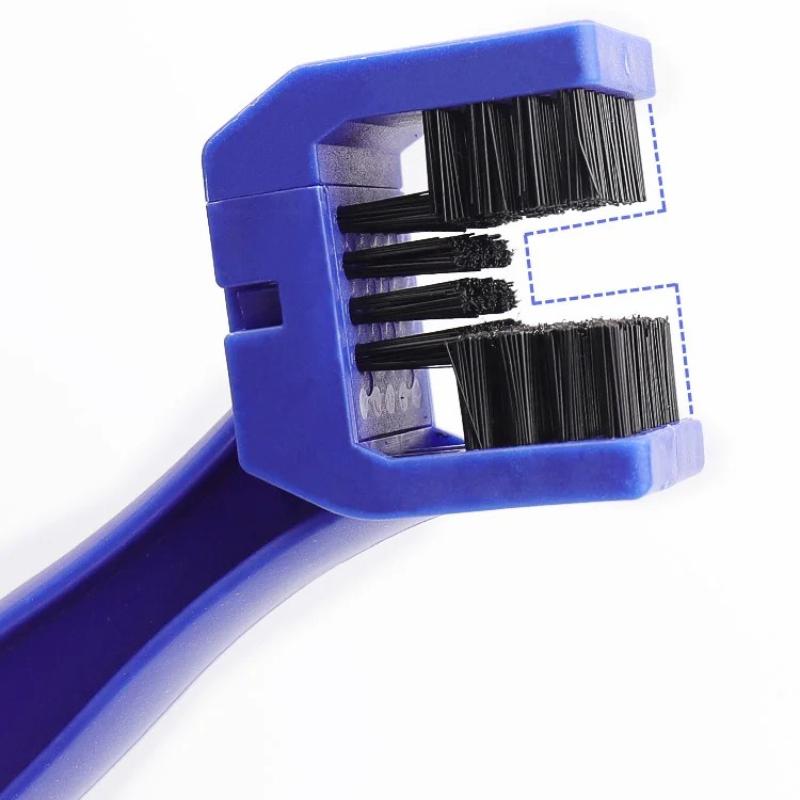 Motorcycle Chain Cleaning Brush Bicycle Dental Disc Brush  Gear Maintenance Cleaning Tool for Downhill Bicycles and Motorcycles