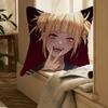 M-My Hero Academia-MT Himiko Toga Pillow Case Printing Pillowcase Living Room Sofa Cushion Cover Bedroom Room Decor