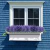 10 Bundles Fake Lavender Plastic Leaves Artificial Flowers Home Greenery for Outdoor Yard Wedding Decor
