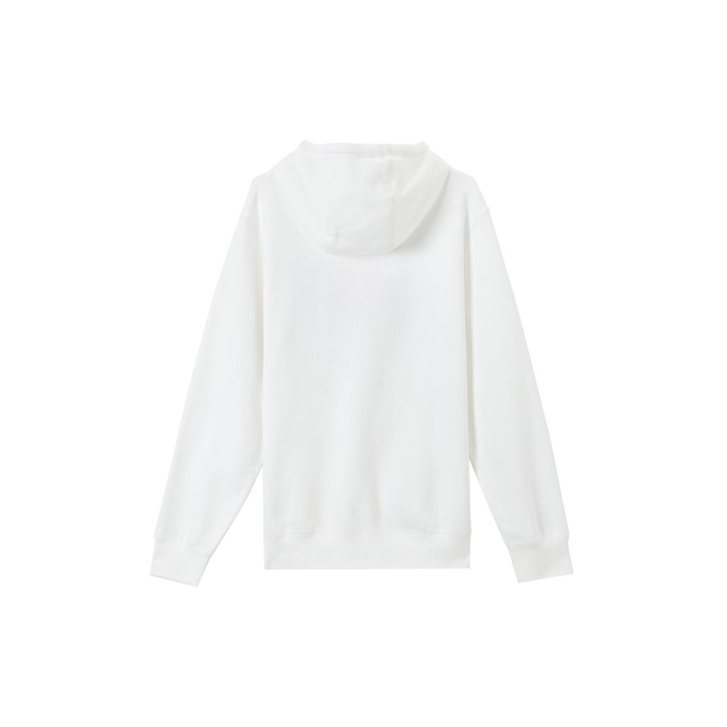Nike Mikina s kapucí Club Fleece s nápisem, ležérní mikina s dlouhým rukávem, pánské mikiny, bílá FV4448-100