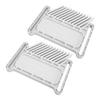 Adjustable Featherboard ABS Stackable Featherboard with Miter Slots Miter Track T Slots T Track for Table Saw Router