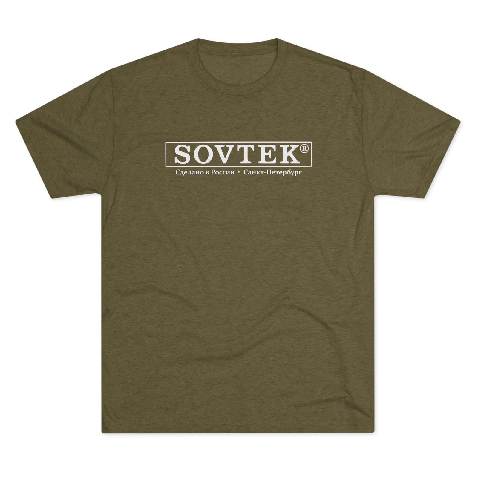 SOVTEK Tri-Blend Tee 13 Colors! T-Shirt Guitar Bass Tube Amp Russia Gift Valve L