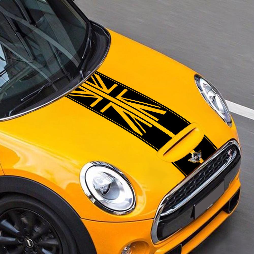 Adesivi Cappa Auto Copertura Union Jack Tuning Decorazione Decalcomania Per Mini Cooper S F54 F55 F56 F60 R53 R55 R56 R60 R61 Clubman Countryman