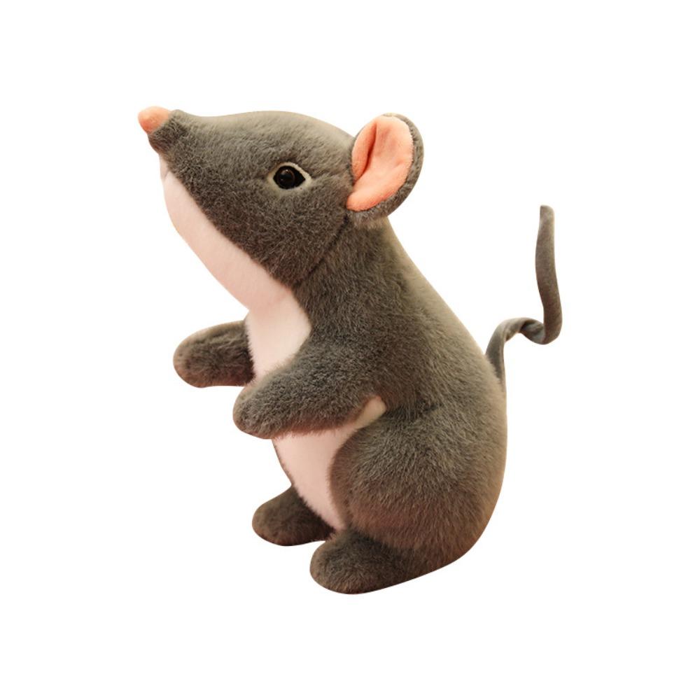 Lebensechte kleine Maus Simulierte Maus Plüschpuppe 27CM Mauspüscheltiere Desktop-Haustiere