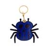 Cartoon Spider Leather Keychain Pendant Creative Spider-Shaped Card Holder Access Card Protective Cover Cute Key And Bag Decoration for Bags Backpacks